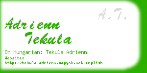 adrienn tekula business card